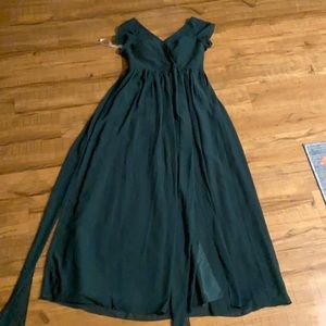 Green prom dress